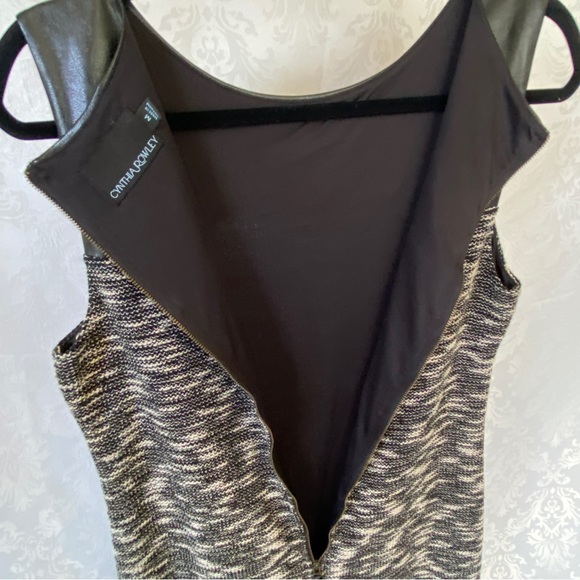 Little Black Dress! FALL🍁Woven knit, lined, comfortable!Cynthia Rowley - Picture 5 of 9